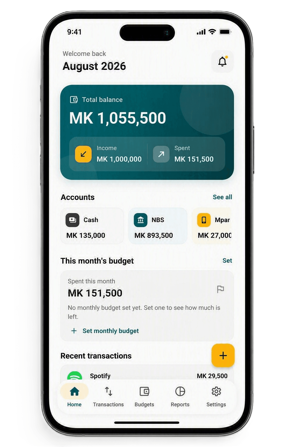 Zonse App mobile preview